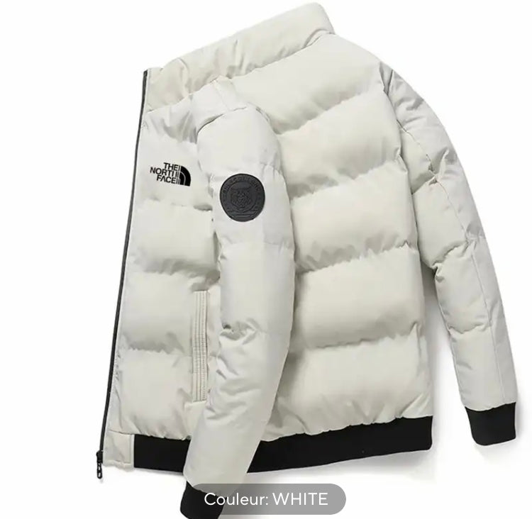 Doudoune the north face blanc