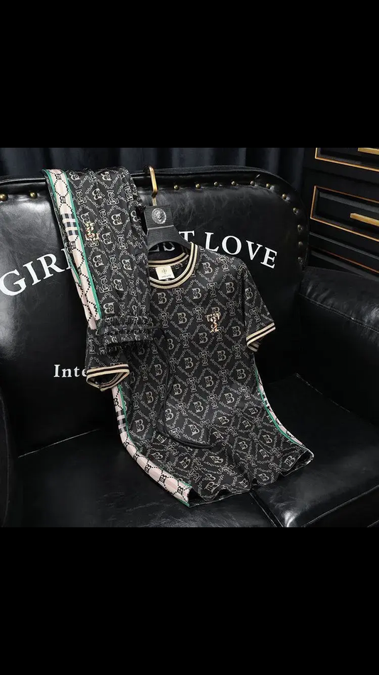 Ensemble de été c de marque chic pantalon 👖 survêtement plus t-shirt 👕